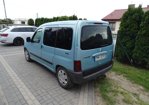 Citroen Berlingo cena 5800 przebieg: 241600, rok produkcji 2003 z Sieraków małe 29